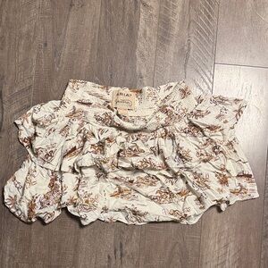 Ariat Western Aloha Ruffled Skirt